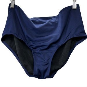 TYR  WOMEN’S SOLID HIGH WAIST SWIM BOTTOM